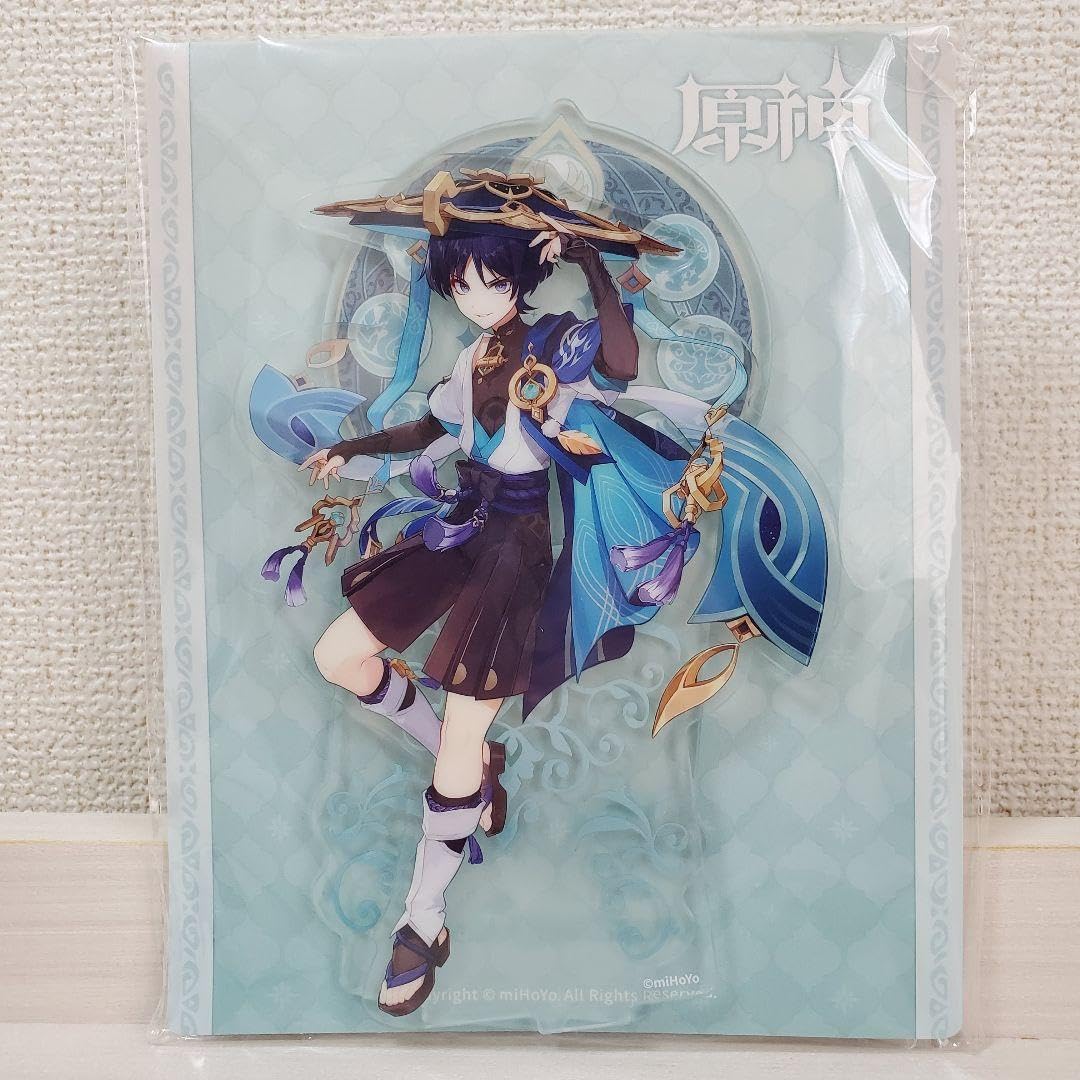Amazon.co.jp: 原神 放浪者グッズセット(アクリルスタンド+色紙+流砂